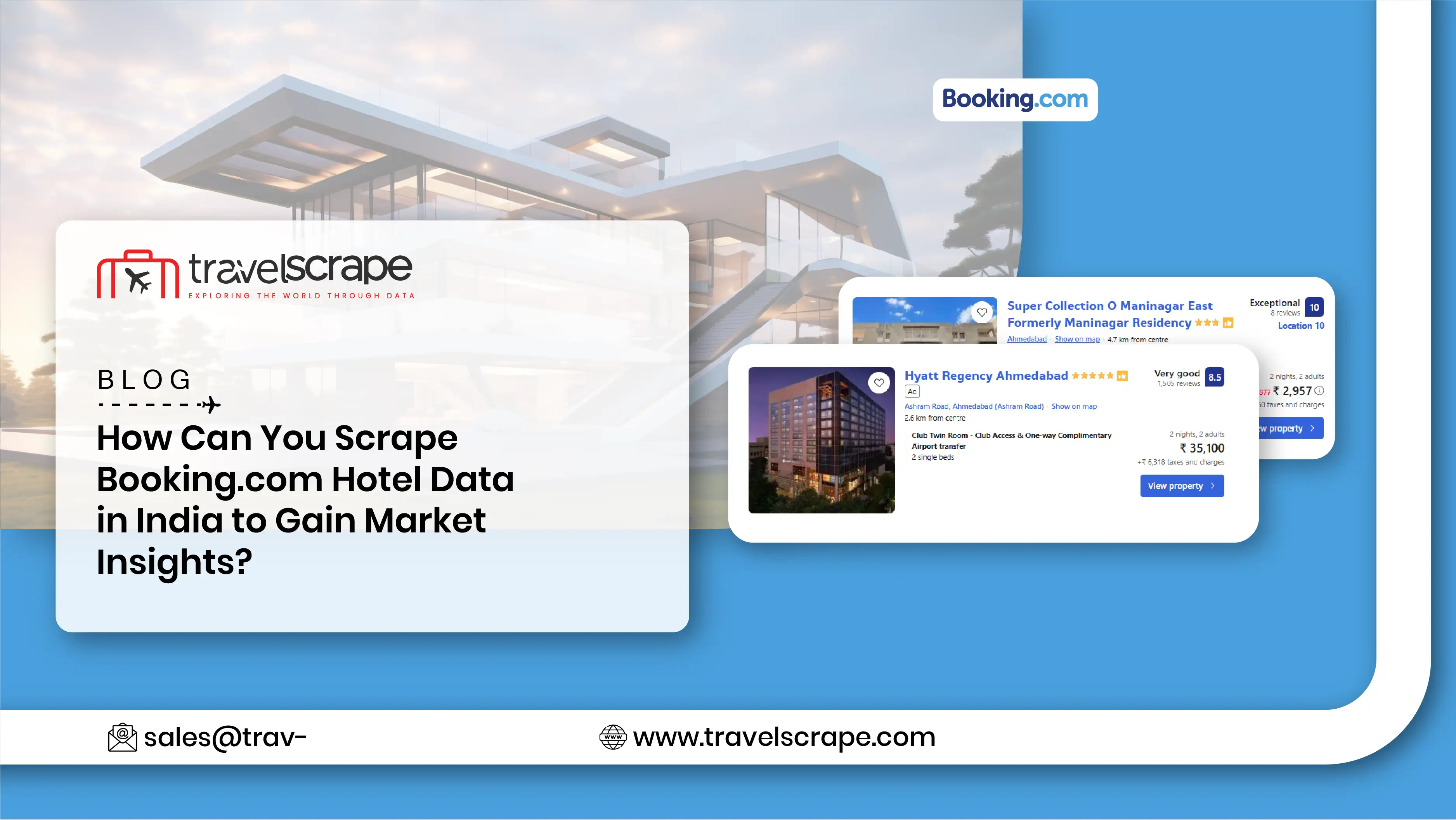 How Can You Scrape Booking.com Hotel Data in India to Gain Market Insights